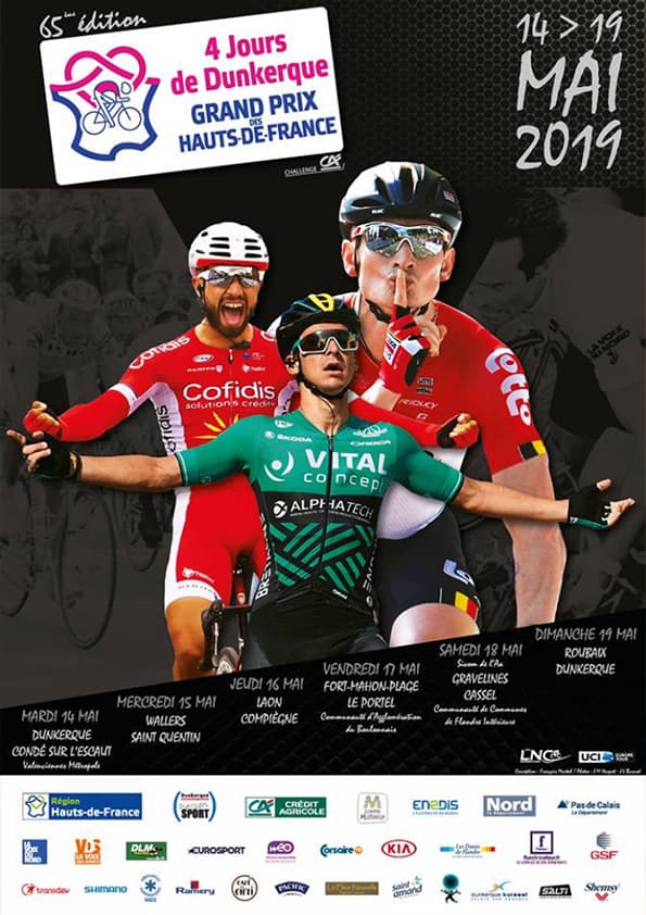 affiche 4 jours dunkerque